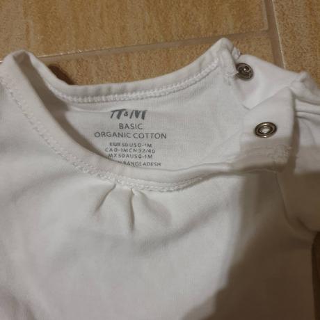 Body biele dievčenské h&m, h&m,50