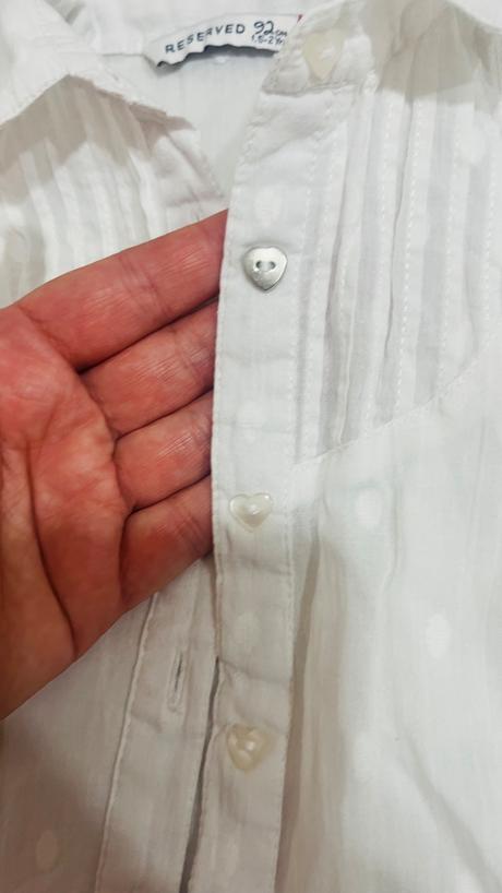 Biela blúzka reserved 92, reserved,92