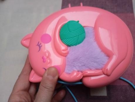 Polly pocket mačka mini domček, 