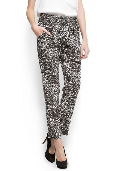 Padavé nohavice mango, mango,m