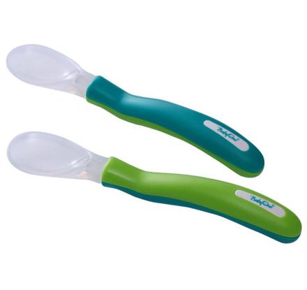 Lyžička veľká so silikónovou koncovkou 6m+, 