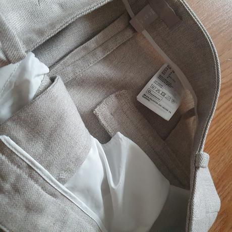 Béžové nohavice, h&m,m