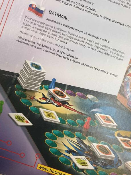 Spoločenska hra - batman, 
