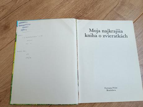Moja najkrajsia kniha o zvieratkach, 