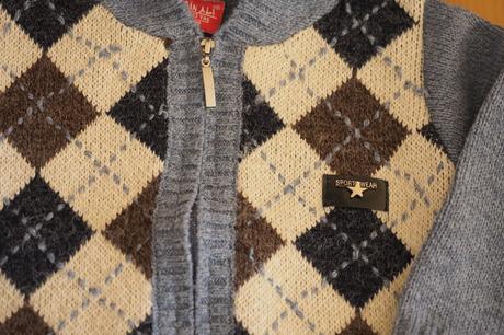 Svetrík s kapucňou na zips, 98