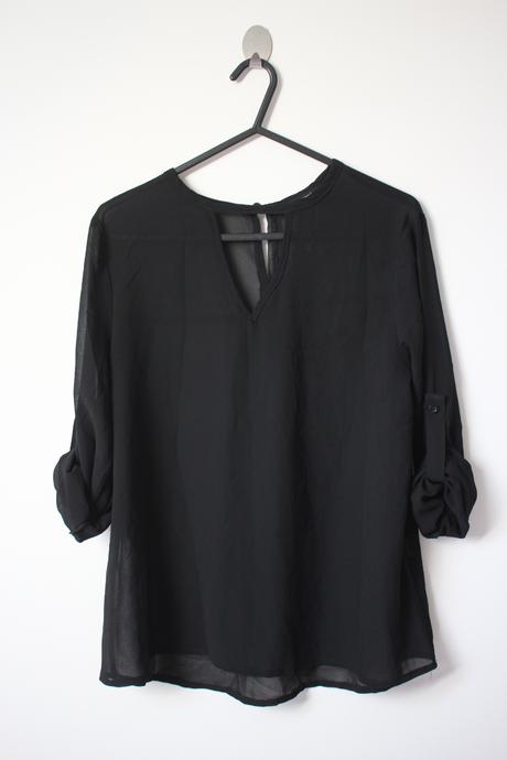 Priehľadná blúzka, xs