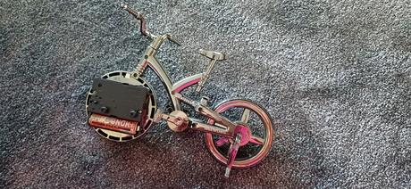 Hodiny, budik bicykel, 