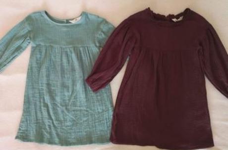 Mušelínové šaty h & m, h&m,122