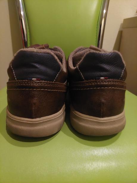 Koženné topánky mustang, mustang,41