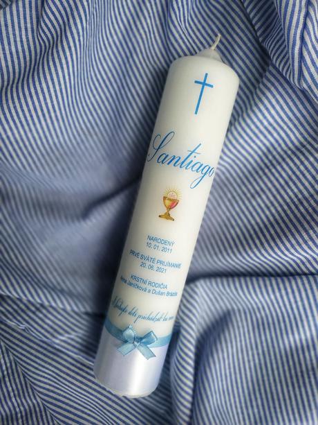 Sviečka 1. sväté prijímanie,