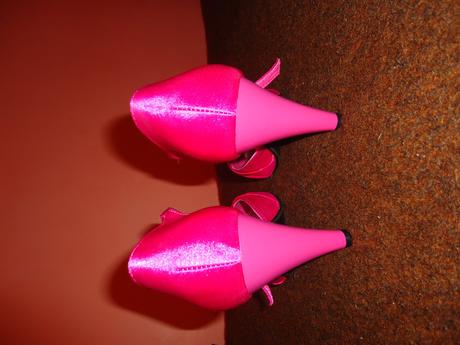 Elegantné cyklamenové topánky, 36