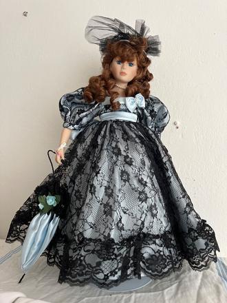 Dlhe saty 50 cm so stojanom klobukom a dazdnikom, 