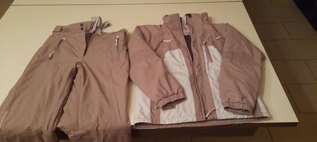 Lyziarska bunda s oteplovackami, quechua,l