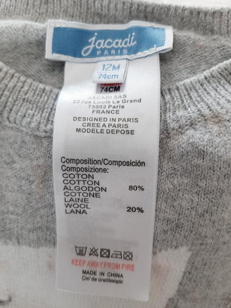 Jacadi svetrik, jacadi,74