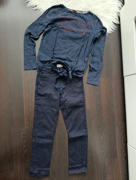 Dievčenský set nohavice a top, zara,152