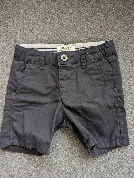 Lindex modré kraťasy 92, lindex,92