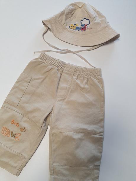 Klobúčik a krásne nohavice pre chlapca veľ. 74, 74