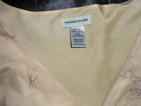 Hodvábne šaty warehouse, warehouse,38