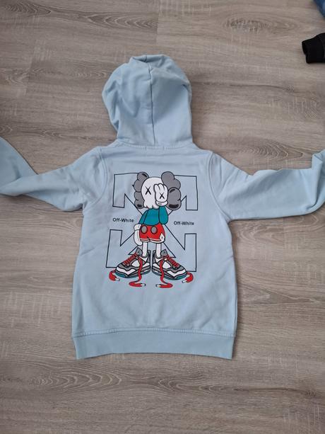 Mikina off-white, 128