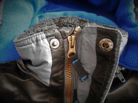 Teplá zimná bunda snozu na 10/12 rokov, 146