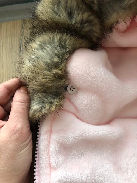 Ruzovy fusak pre dievcatko,