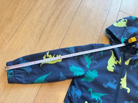 Dino softshelová bunda + pulóver spolu 10eur, f&f,110
