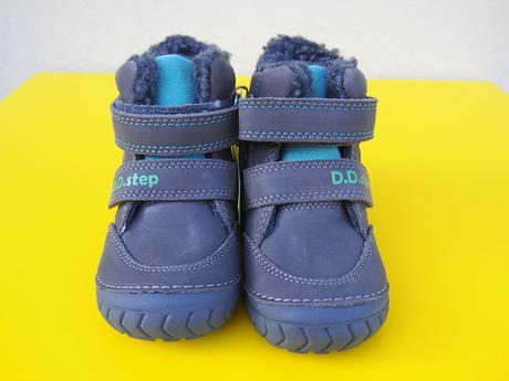 Detské kožené zimné topánky ddstep 029, d.d.step,19 / 20