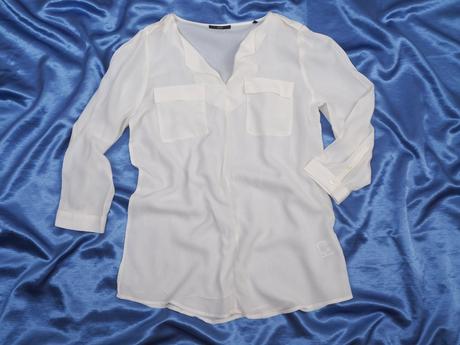 Kvalitná biela blúzka zero, 38