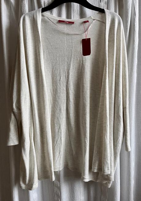 S.oliver smotanový kardigan vel.s-m-l, s.oliver,l / m / s