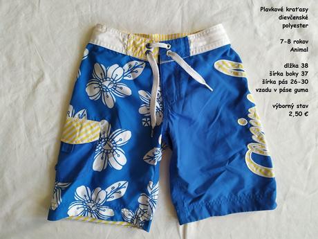 Plavkové kraťasy, animal,128