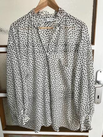 Oversize bluzka zara, zara,xs