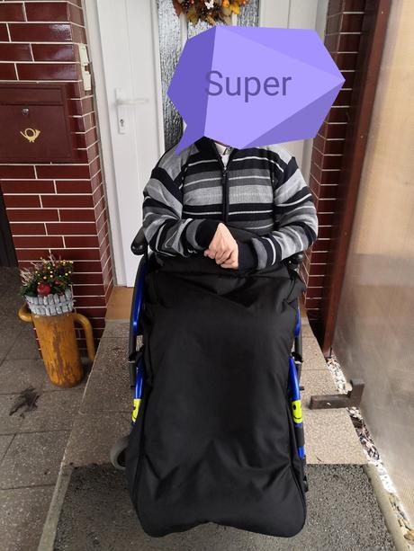 Nánožník na invalidný vozík / rehab.kočík, 