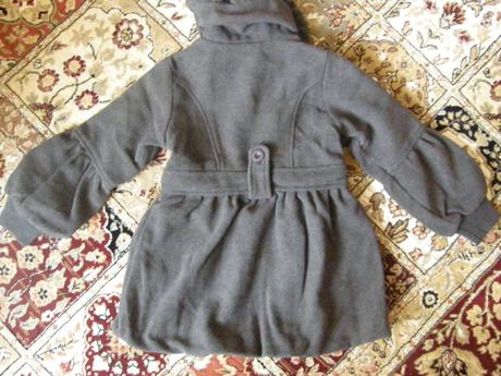 Flaušový kabátik, 128
