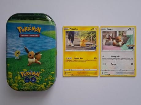 Pokémon go plechovka eevee, 