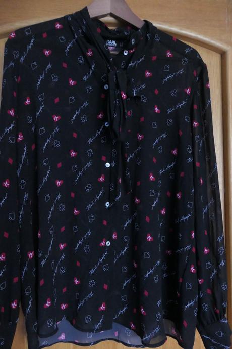 Karl lagerfeld original luxusna bluzka vel.42/l, l
