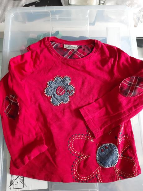 Tricko s kvetinkami, next,104