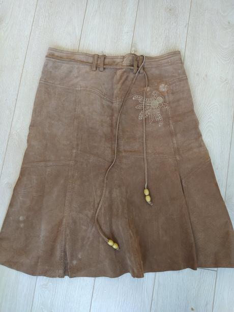 Kožená sukňa, vero moda,m