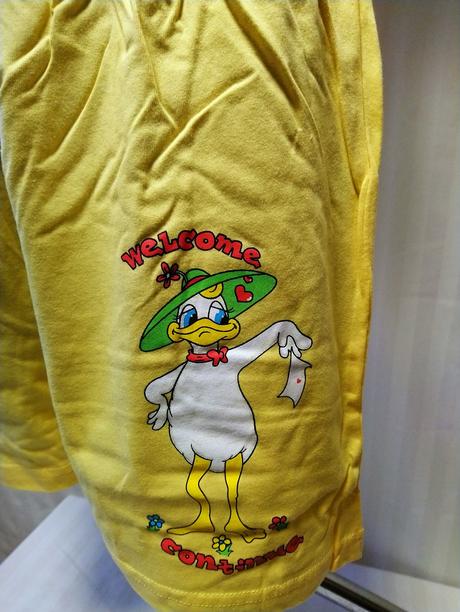 Dvojdielne pyžamo červeno žlté, iris flower, xxl, xxl