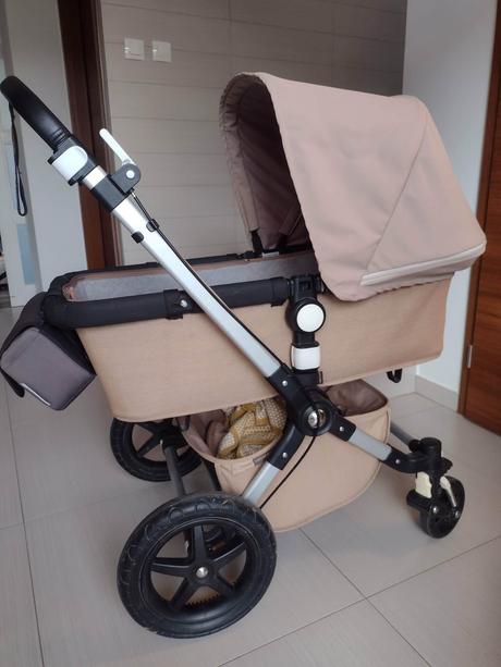 Krasny bugaboo sahara + predlzovacia strieska, bugaboo,bugaboo cameleon 3