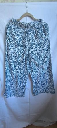 Letné modro-biele nohavice, h&m,s