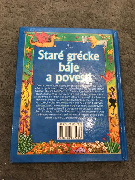 Kniha - staré grécke báje a povesti,
