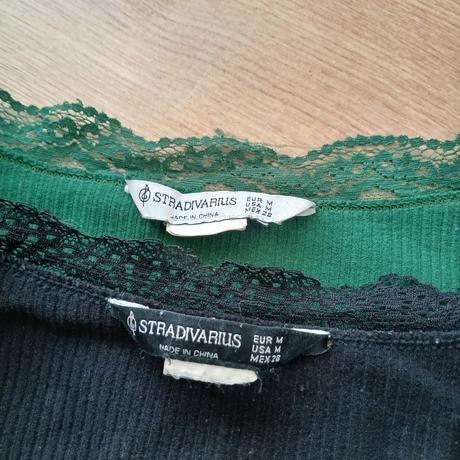 2x crop top stradivarius, stradivarius,m