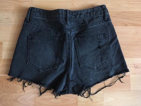 Šortky s vysokým pasom, h&m,36