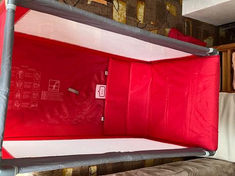 Cestovna detska postielka s kvalitnym matracom, šírka (cm): 60,dĺžka (cm): 120