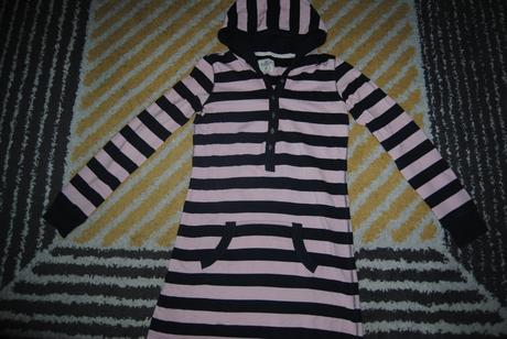 Zateplená predlžená mikina 158/164, h&m,158