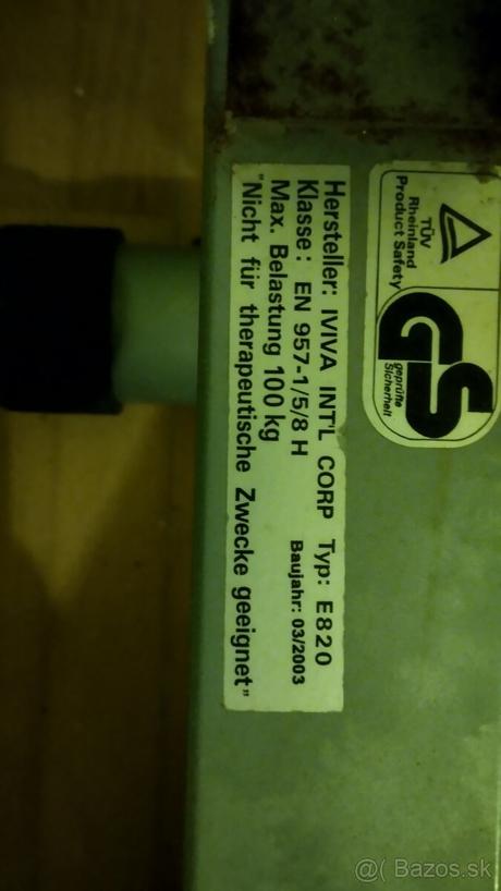 Elipticky trenažér/steper, 