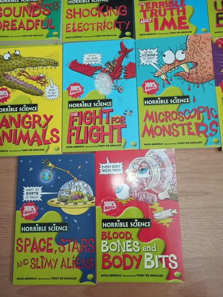 Horrible science aj jednotlivo, 