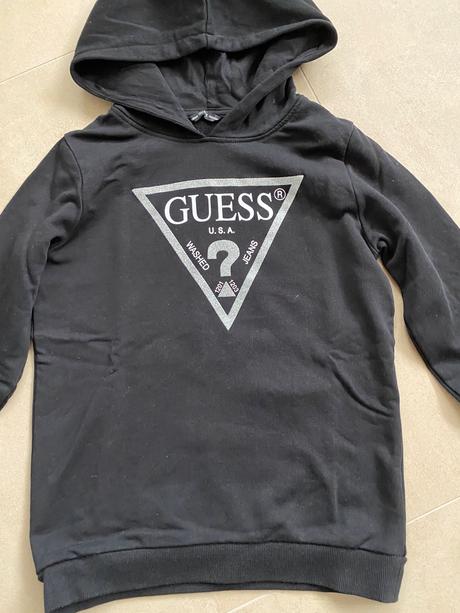 Čierna mikina, guess,140