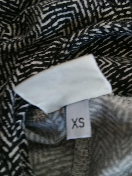 Dámske legíny s čierno bielym vzorom, deha, xs