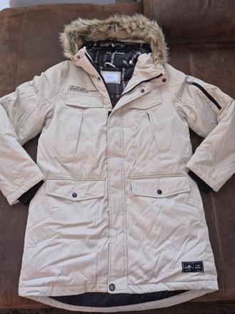 Predĺžená bunda parka, reserved,158